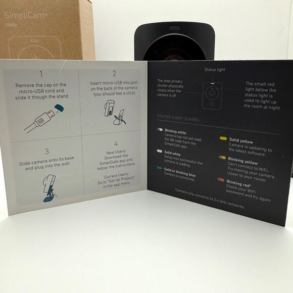 SimpliSafe Indoor Security Camera - Picture 3 of 7